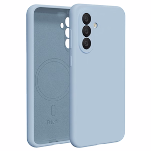 Etteri Silikoninis Mag dėklas skirtas Samsung Galaxy A57 5G šviesiai mėlynas