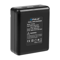 2 lizdų įkroviklis Puluz PU919B GoPro Hero 9/10/11/12