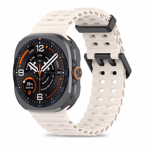 Tech-Protect Iconband Pro dirželis, skirtas „Samsung Galaxy Ultra 47 mm“ – smėlio spalvos