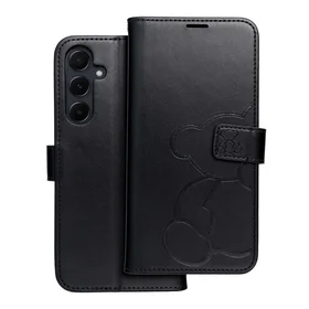 Knygos stiliaus dėklas SAMSUNG A55 5G juodas