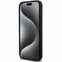 BMW M Silikoninis raštuotas Magnetinis dėklas telefonui iPhone 15 Pro Max - juodas