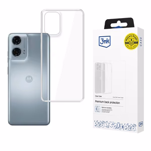 3mk Skaidrus dėklas Motorola Moto E14 / G04 / G24 Power / G24 4G - permatomas