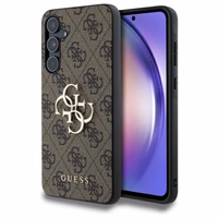 Guess 4G Big Metal Logo dėklas telefonui Samsung Galaxy A55 - rudas