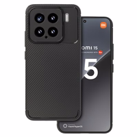 Tel Protect Carbon Elite dėklas telefonui Xiaomi 15 5G juodas