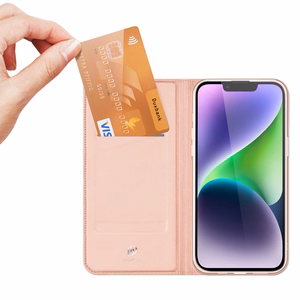 Dėklas Dux Ducis Skin Pro Apple iPhone 15 Plus rožinio aukso
