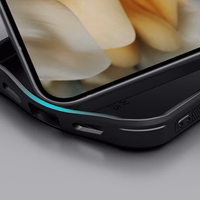 "Nillkin Super Frosted Shield Pro" magnetinis dėklas "Google Pixel 10/10 Pro", suderinamas su "MagSafe" - juodas