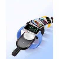 Išorinė baterija VEGER 1200 mAh laikrodžiui, suderinama su Apple Watch Pomme (W0102) juoda