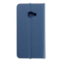 Dėklas telefonui LUNA Book Carbon for SAMSUNG Xcover 4 - mėlynas (m)