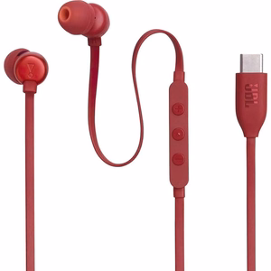Наушники JBL Tune 310C USB-C красные