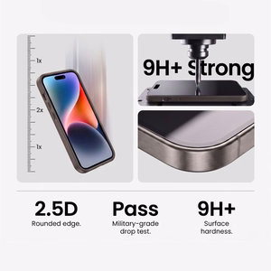 Tech-Protect Glass Fit+ 2-jų rinkinys grūdintas stiklas iPhone 16 Pro Max / 17 Pro Max - skaidrus