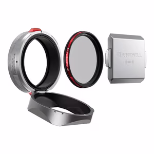 Freewell apsauginė saulės skydelė Fuji X100 serijai su CPL/Black Mist filtru (sidabrinė) FW-FU-XSR