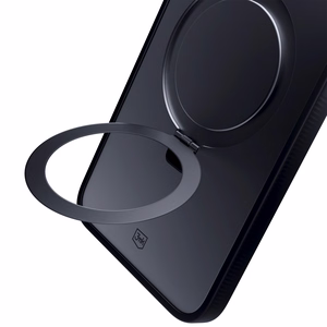 3mk Smoke dėklas telefonui Mag&Stand Samsung Galaxy S24+ - juodas