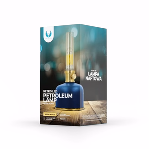 Retro Petroleum LED лампа синяя FLR-35 Forever Light