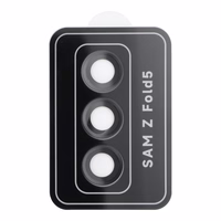 Kameros objektyvo apsauginis stiklas 9H skirtas SAMSUNG FOLD 5 juodas