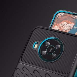 Thunder dėklas telefonui lankstus šarvuotas dėklas Nokia X100 juoda