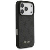 Guess 4G Classic dėklas telefonui iPhone 17 Pro - juodas