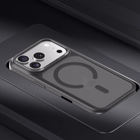 Benks Magnetic Mist Dėklas Metal Frame (C067) Iphone 17 mėlynas (Camera Control Button)