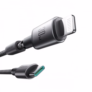 USB laidas Joyroom „S-A50“ pilkas „Type-C / Lightning“ 120cm (iki 60W)