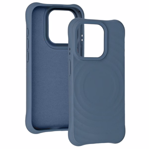 Tel Protect Wave Magsafe Dėklas telefonui iPhone 12 Pro Max tamsiai mėlynas