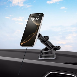 Tech-Protect MM15W-V9 automobilinis laikiklis su MagSafe prietaisų skydeliui ir oro angai 15W - juodas