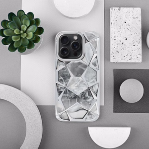 TWINKI dėklas telefonui iPhone 14 sidabrinis