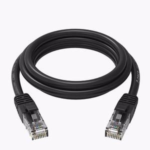 Orico PUG-C6 CAT6 1000Mbps RJ45 Ethernet Network Cable LAN Round 40m - Black