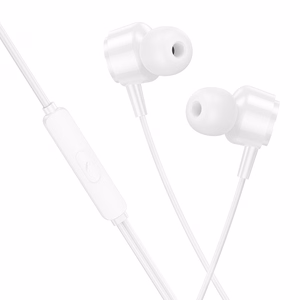 Ausinės Borofone BM94 USB-C baltos