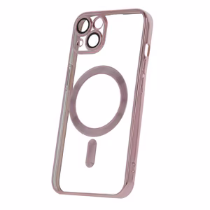 Color Chrome Magnetinis dėklas telefonui iPhone 13 6,1" rožinis auksas