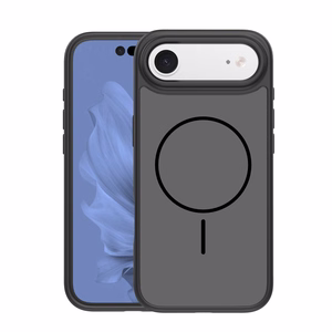 Frame Thin Mag dėklas for iPhone 17 Air 6,6" juodas