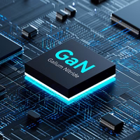 BWOO CDA147PD sieninis įkroviklis 65W 2x USB-C prievadas + USB-A, baltas