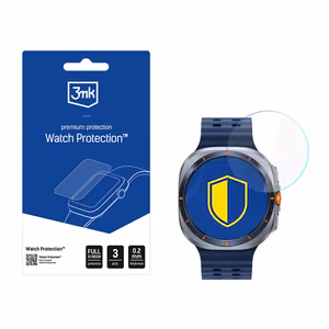 3mk laikrodžio apsauga FlexibleGlass hibridinis stiklas Samsung Galaxy Watch Ultra 2025