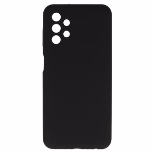 Silicone Lite dėklas telefonui Samsung Galaxy A13 4G juodas