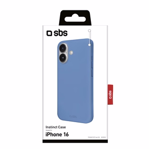 SBS Instinct iPhone 16 dėklas - mėlynas