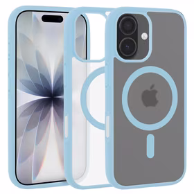 Liavec minkštas dėklas skirtas Iphone 17 mėlynas