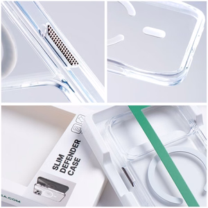 ROAR dėklas SLIM DEFENDER IPHONE 16 Pro Max skaidrus