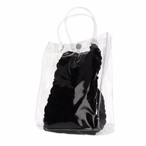 Megztas krepšys telefonui dizainas 1 juodas