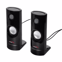 Audiocore AC860 garso kolonėlė 2 krypčių 4 W Juoda Vielinis