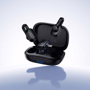 Belaidis prisegamas mikrofonas Hoco L27, USB C, juodas