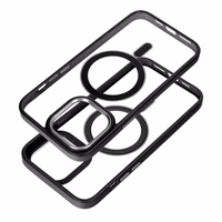 Dėklas Color Edge Mag Cover (MagSafe) skirtas iPhone 16 Pro juodas