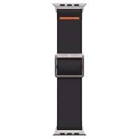 Spigen Fit Lite Ultra dirželis Apple Watch 4/5/6/7/8/9/SE/Ultra (42/44/45/49 mm) - juodas
