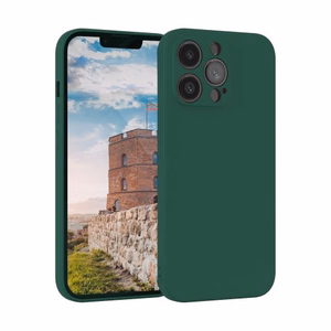 Telefono dėklas Liquid Silicone Edge Oneplus 9 Pro (Emerald Green)