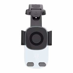 Automobilinis universalus telefono laikiklis Blue Star (Long Neck Crystal) juodas