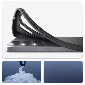 Spigen Liquid Air dėklas Samsung Galaxy S26 Ultra - juodas