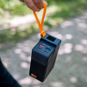 Blavec BJ-50 Tytan išorinė baterija, 30 000 mAh, 65 W, 2× USB-C + 2× USB-A (PBBJ50B), juoda