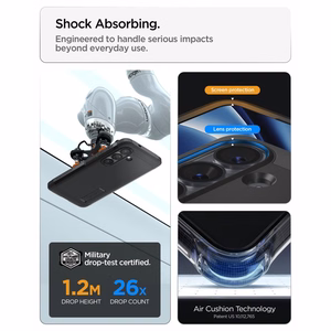 Spigen Tough Armor Mag MagSafe Dėklas for Samsung Galaxy S26 - juodas