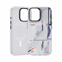 Benks Magnetinis Mecha serijos dėklas Iphone 16 Plus baltas