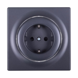 Fibaro FGWSONF-011-8 elektros lizdas Type F Juodas