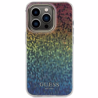 Guess IML Faceted Mirror Disco Iridescent dėklas telefonui iPhone 14 Pro Max – įvairiaspalvis