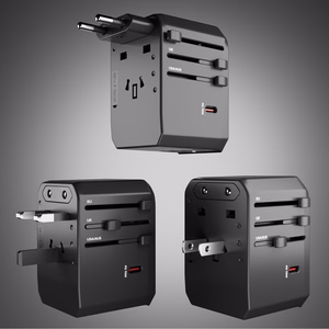 Pasaulinis kelioninis GaN 70W adapteris su dėklu
