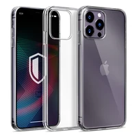 iPhone 14 Pro silikoninis dėklas iš 3mk Clear Case serijos - permatomas